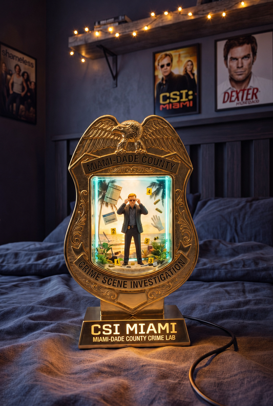 *CRIME CSI Miami Lamp