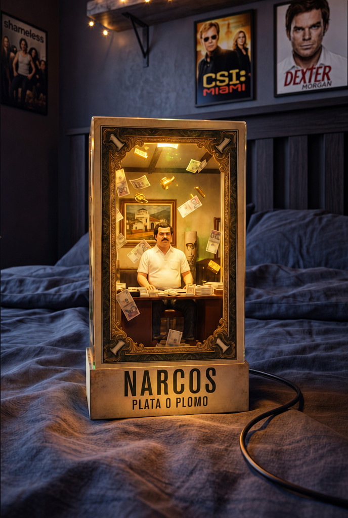 *CRIME Narcos Lamp